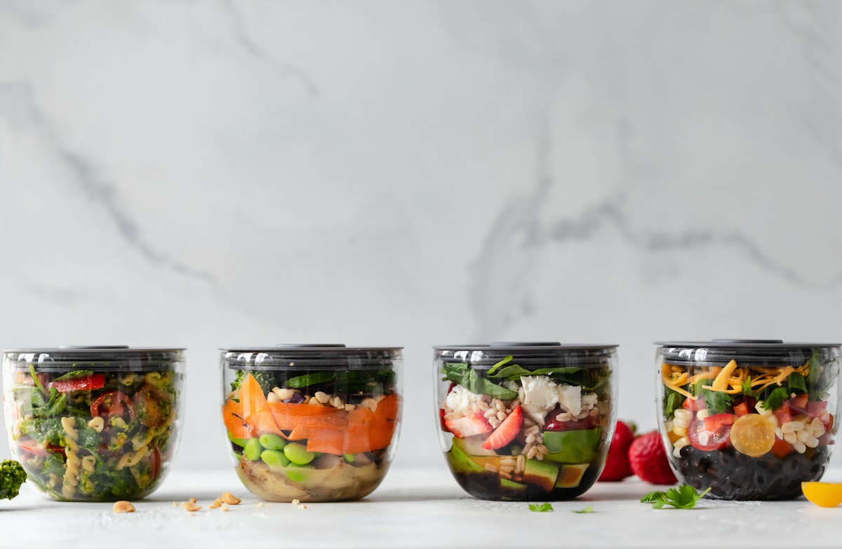 Healthy snack platter